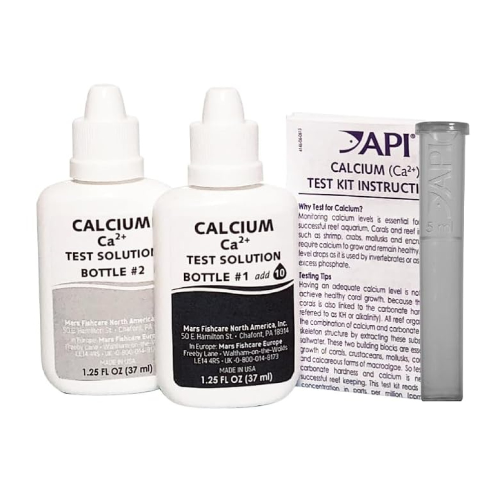 Api Calcium Test Kit Liquid 1.25oz Saltwater