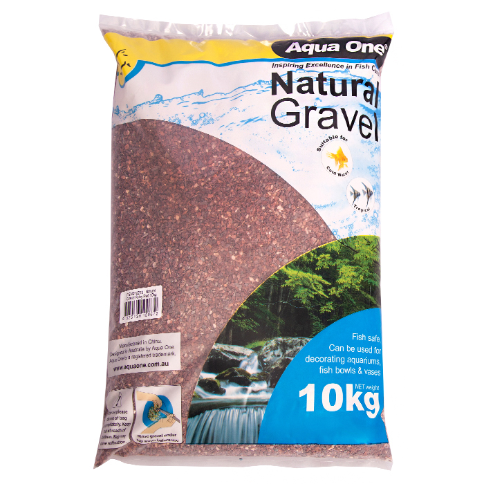 Natural Gravel Ruby Red 10kg