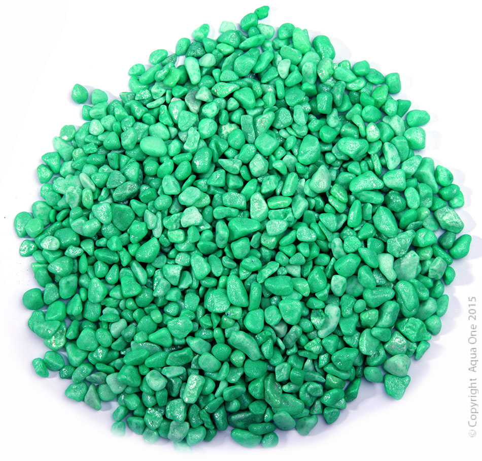 Betta Gravel Metallic Green 350g