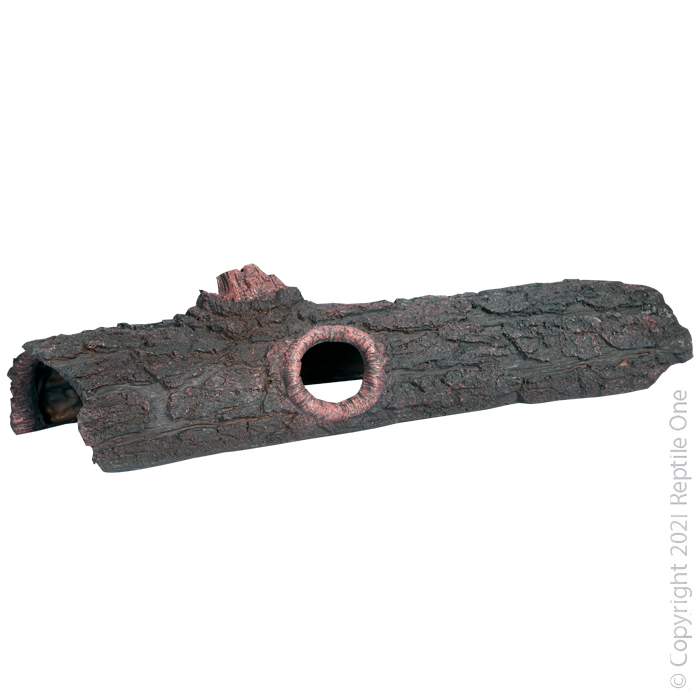 Ornament Log With Holes Lg 62×16.1x14cm
