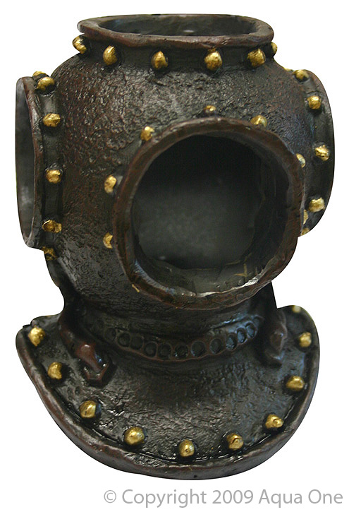 Ornament Divers Helmet Med 7.5×10.5h
