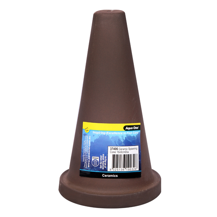 Ceramic Breeding Hide Cone 16x9cmdia