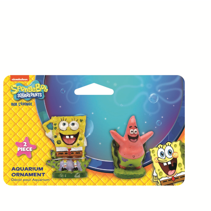 Spongebob And Patrick Mini On Card