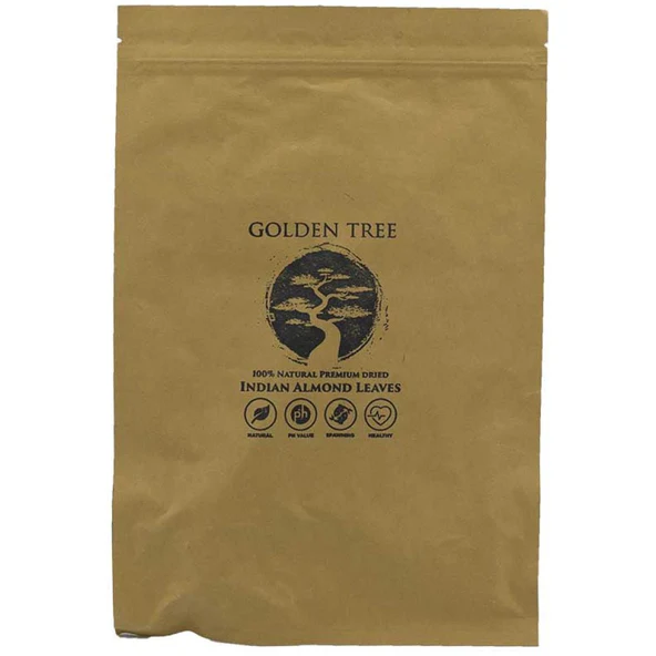Golden Tree Premium Indian Almond Leaves 50g