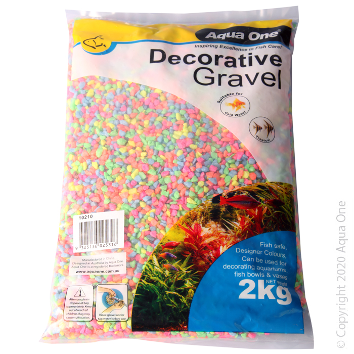 Decorative Gravel 2kg Neon 4 To 6mm No.2