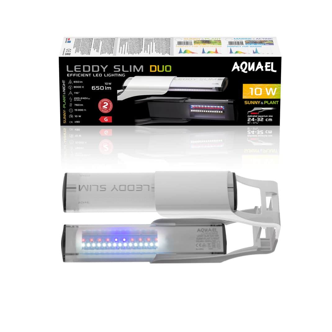 Aquael Fish & Shrimp Set Duo 35 White Aquarium