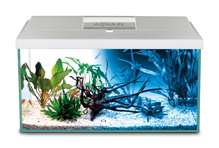 Aquael Leddy Day & Night 40 White Aquarium Set