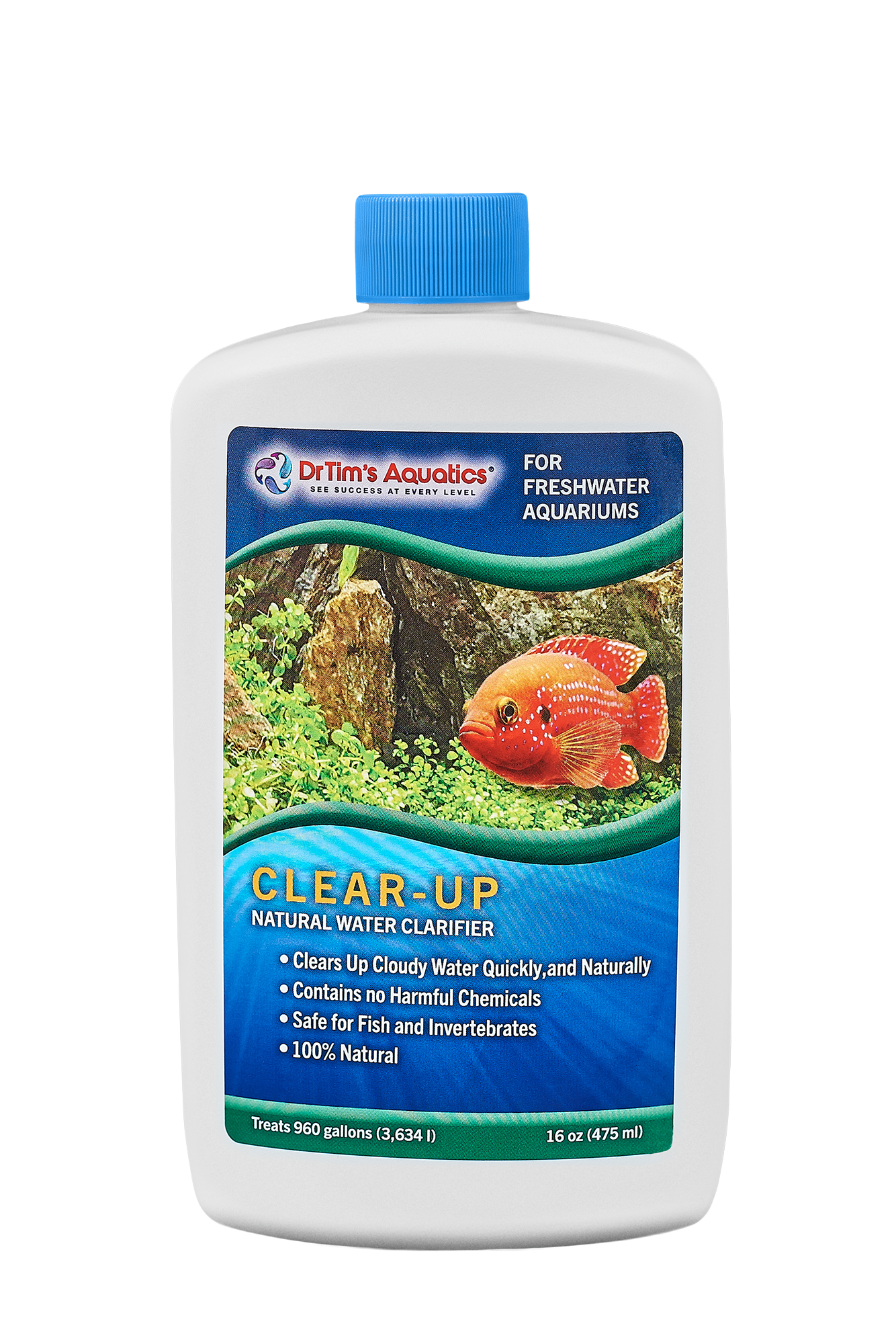 Dr Tim’s Clear-Up FRESHWATER 8oz (1,817L)