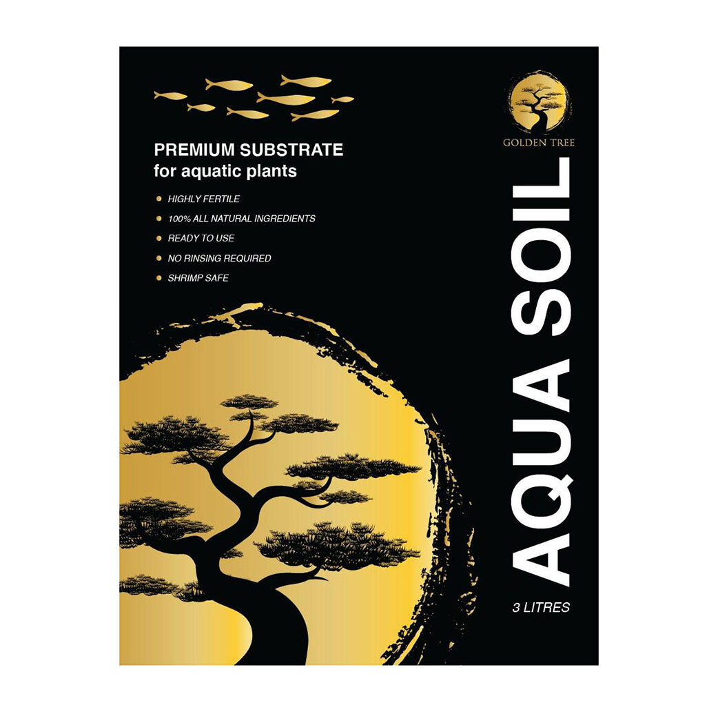 Golden Tree Aqua Soil Black 9L