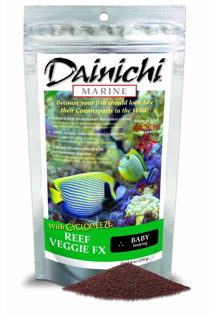 Dainichi Reef Veggie Fx 2.5kg Small (3mm) Sinking Pellets