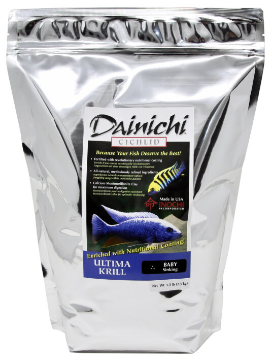 Dainichi Ultima Krill 2.5kg Baby (1mm) Sinking Pellets