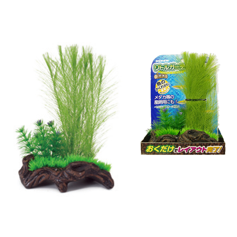 Nisso Garden Milfoil On Driftwood Air Ornament