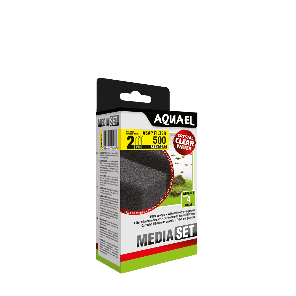 Aquael Filtration Sponge Asap 500 Standard (2pcs)