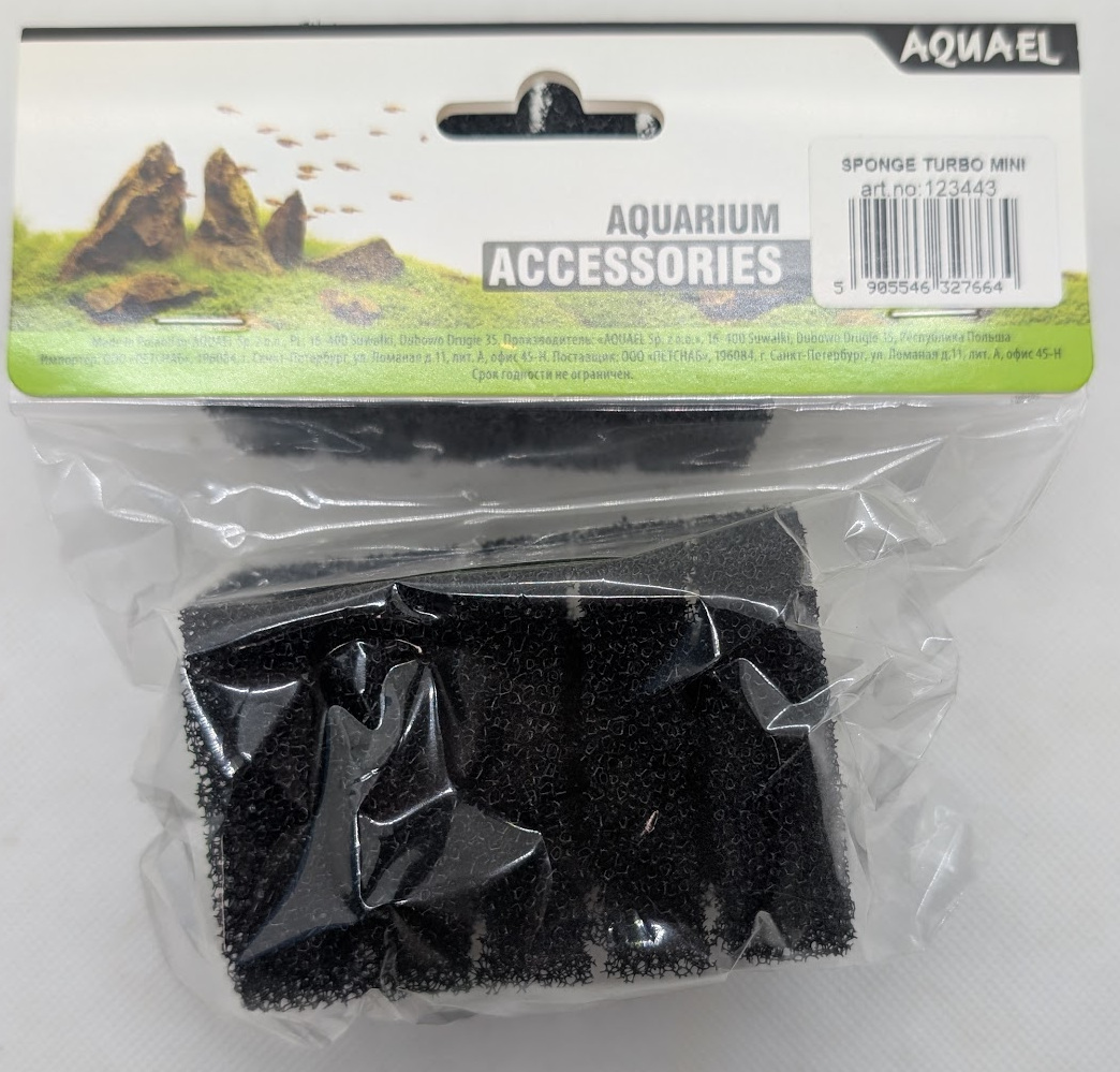 Aquael Filter Coarse Sponge Turbo Mini 1pc