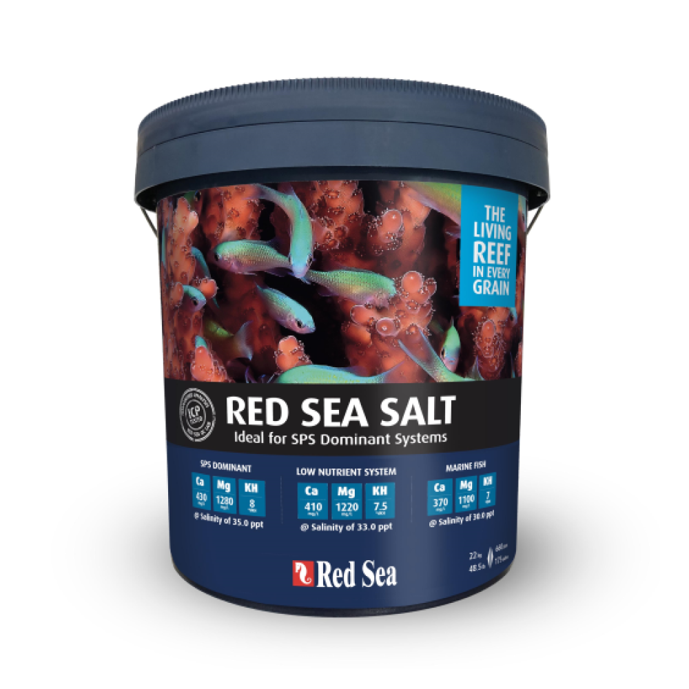 Red Sea Salt 22kg Bucket 660ltrs