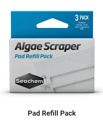 Seachem Algae Scraper Replacement Pads 3 Pack