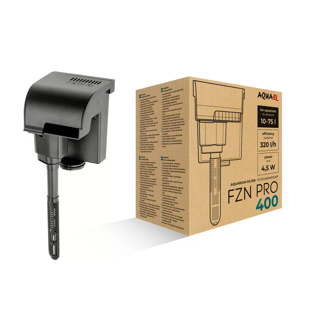 Aquael Fzn Pro 400 Hang On Filter