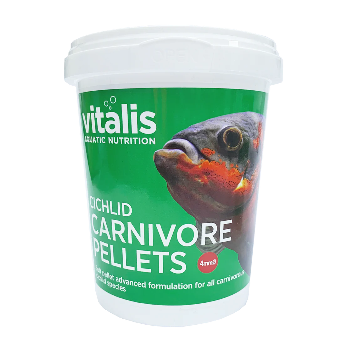 Vitalis Central/South American Cichlid Pellet 6mm 300g