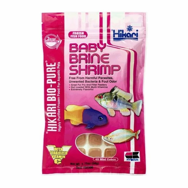 Hikari Baby Brine Shrimp 50g – 40 Mini Cubes