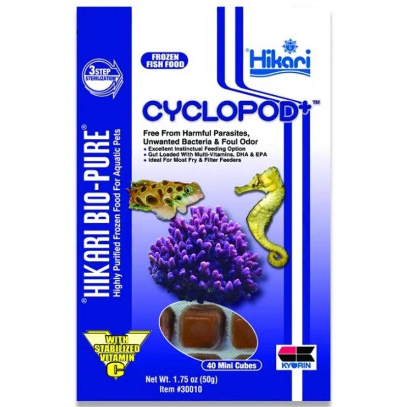 Hikari Cyclopod + 50g – 40 Mini Cubes