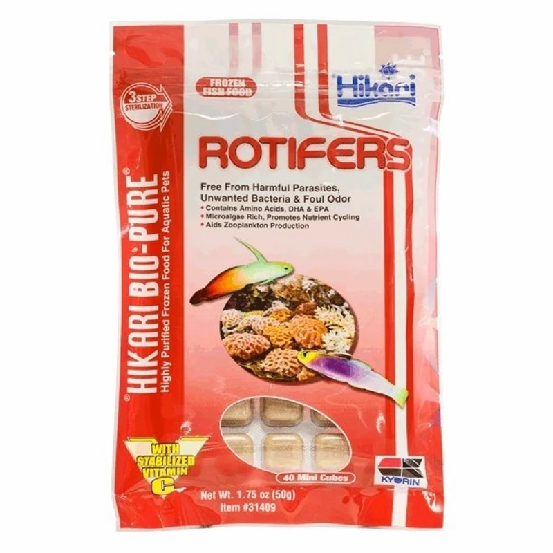 Hikari Rotifers 50g – 40 Mini Cubes