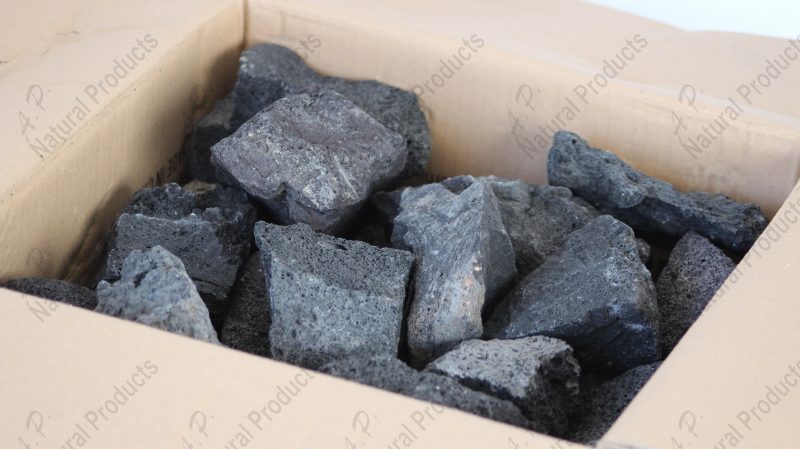 Ap Naturals Volcano Stone-black 20kg