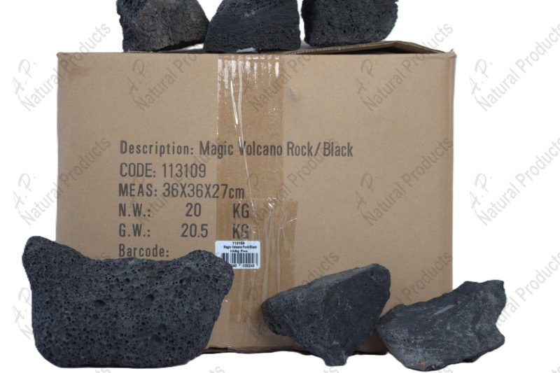 Ap Naturals Volcano Stone-black 20kg