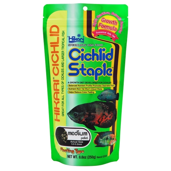 Hikari Cichlid Staple Medium – 250g