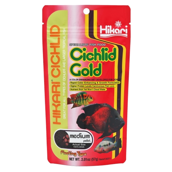 Hikari Cichlid Gold Medium – 57g