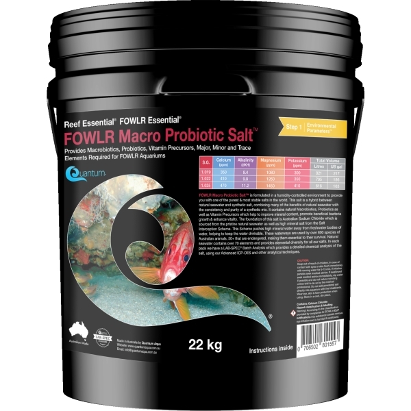 Quantum Fowlr Macro Probiotic Salt – 22kg