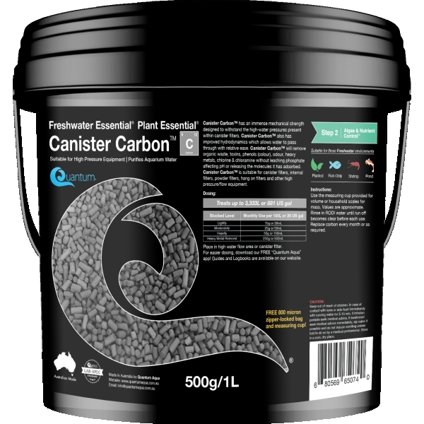 Quantum Canister Carbon – 500g