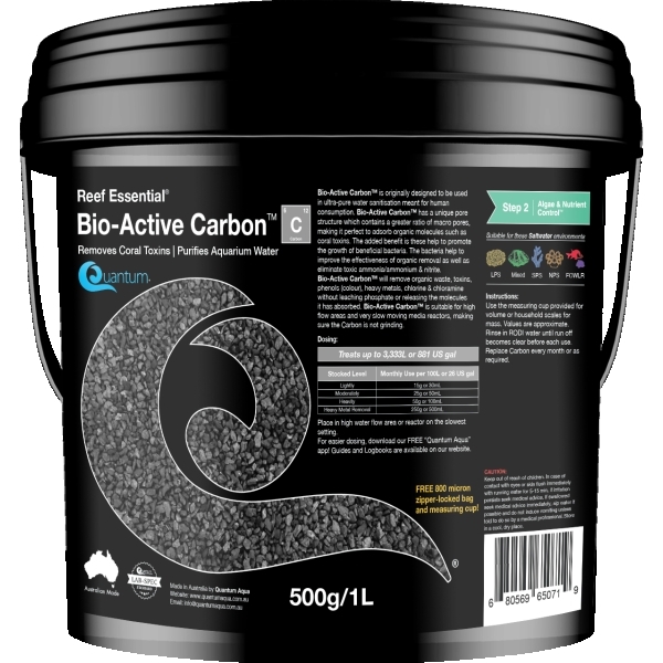 Quantum Bio-active Carbon – 500g