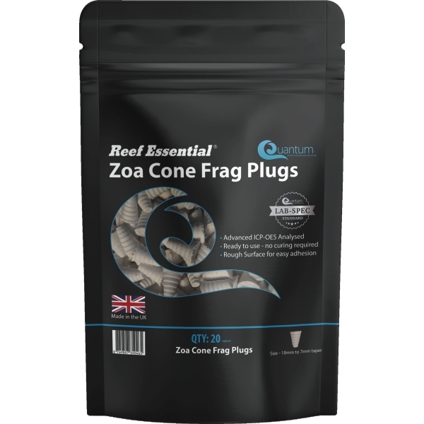 Quantum Zoa Cone Frag Plug – 20 Pack