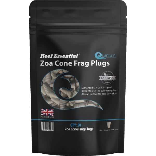 Quantum Zoa Cone Frag Plug – 50 Pack