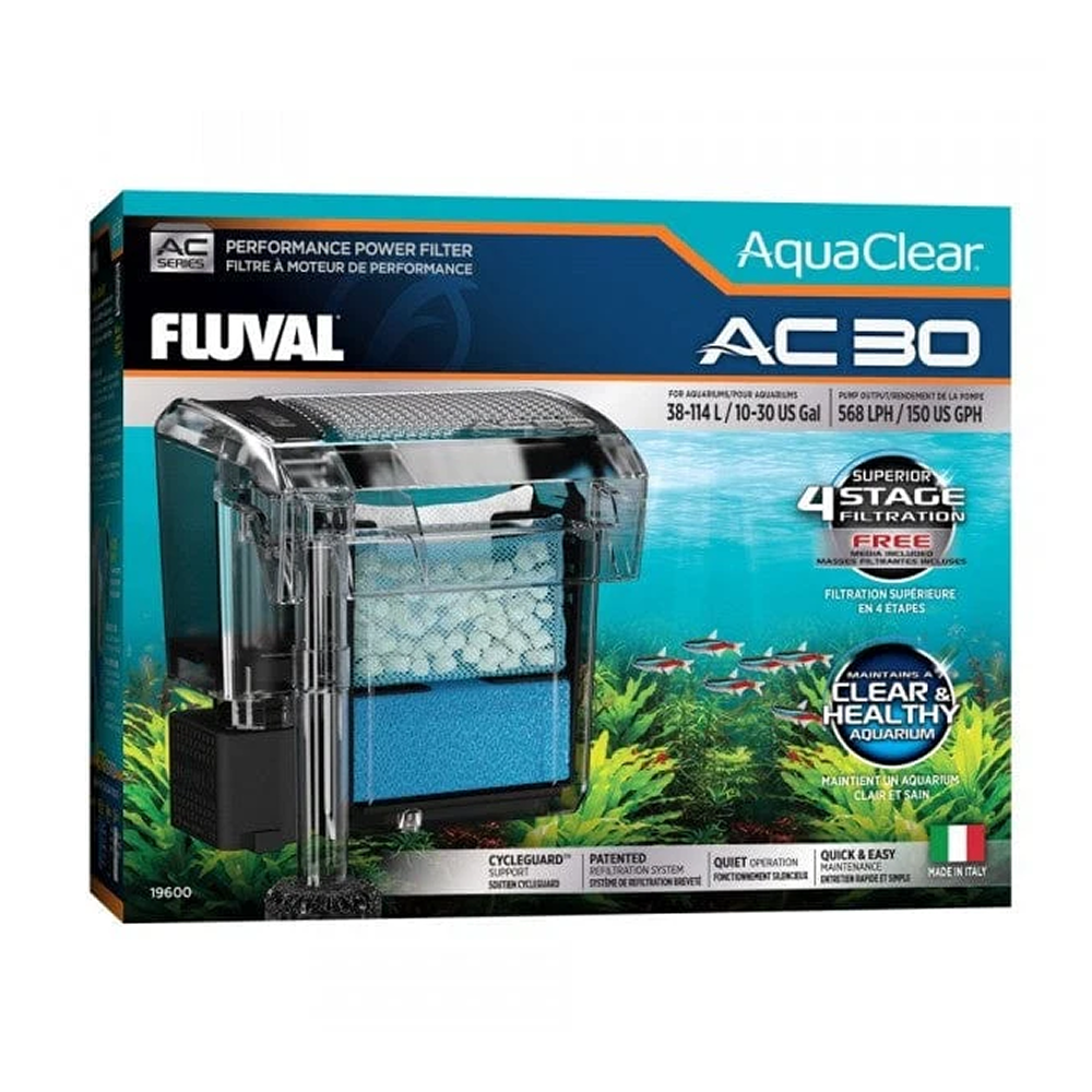 Fluval Aquaclear Hang On Filter Ac30 – 545lph