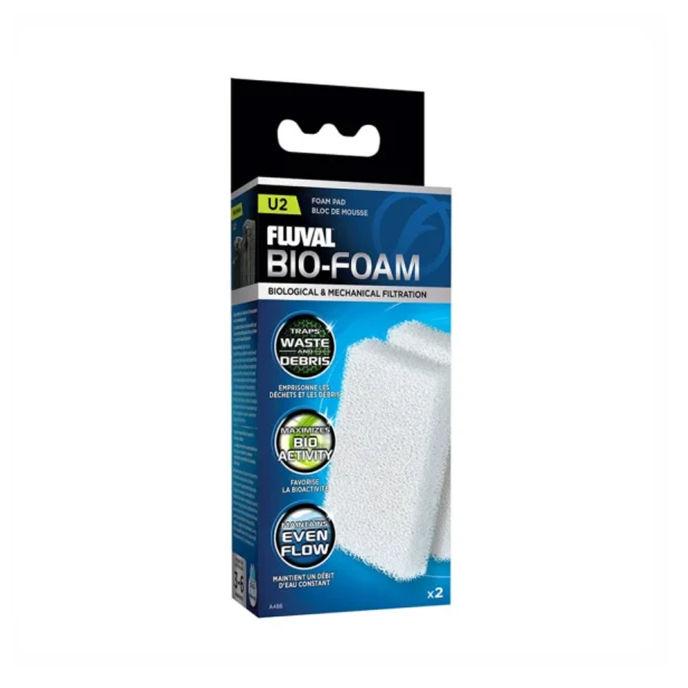 Fluval U2 Foam Insert 2 Pack