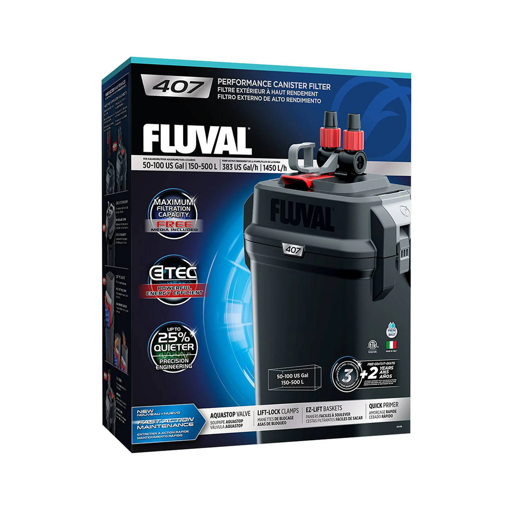 Fluval 407 Canister Filter 1450lph
