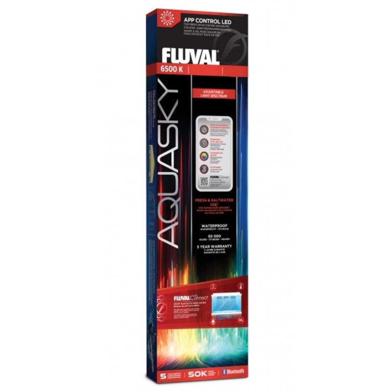 Fluval Led Aquasky Rgb+w 3.0 12w 38 – 62.8cm Wifi & Bt