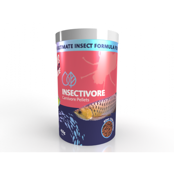 Insectivore Large Tropical Carnivore Pellets (soft) 450gm