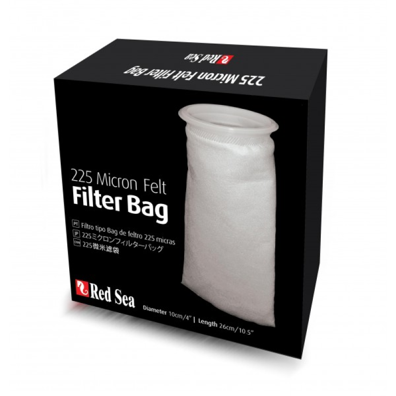 Red Sea Reefer 225 Micron Felt Filter Bag 100mm/260mm