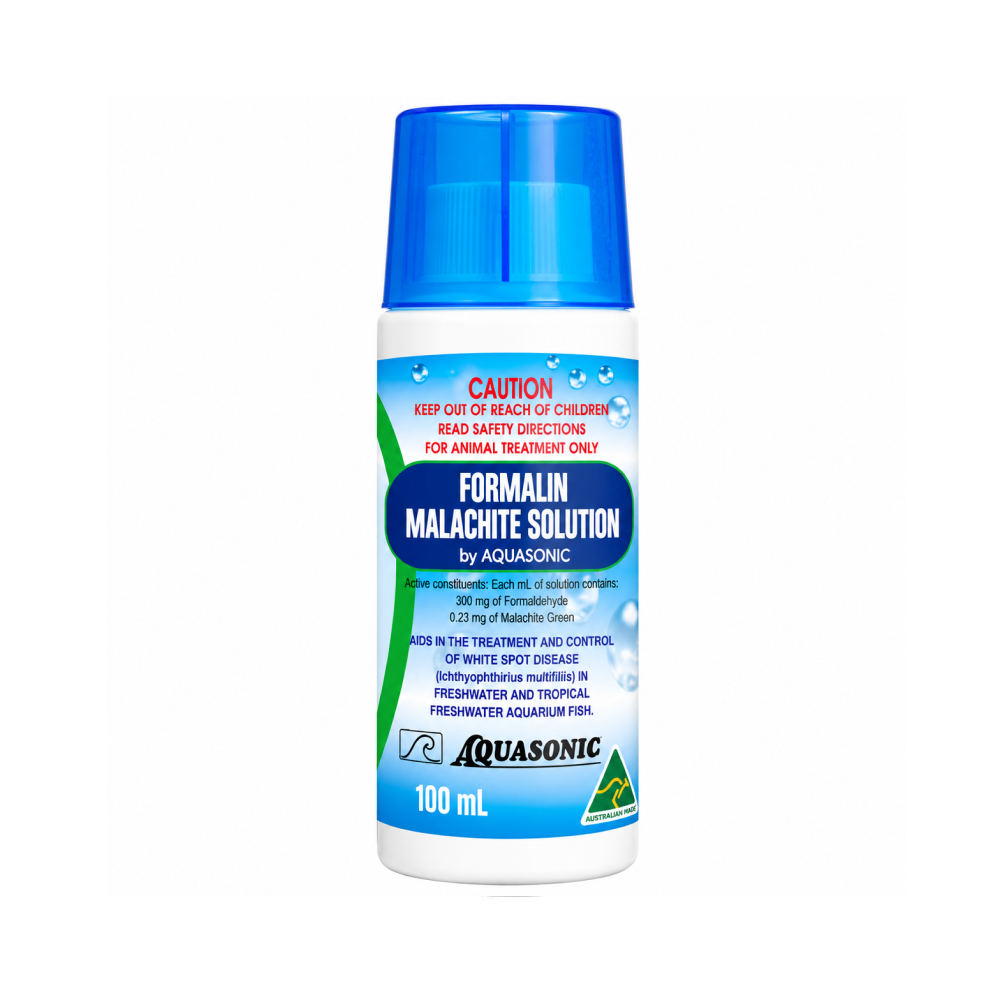 Aquasonic Formalin/malachite Solution 100ml