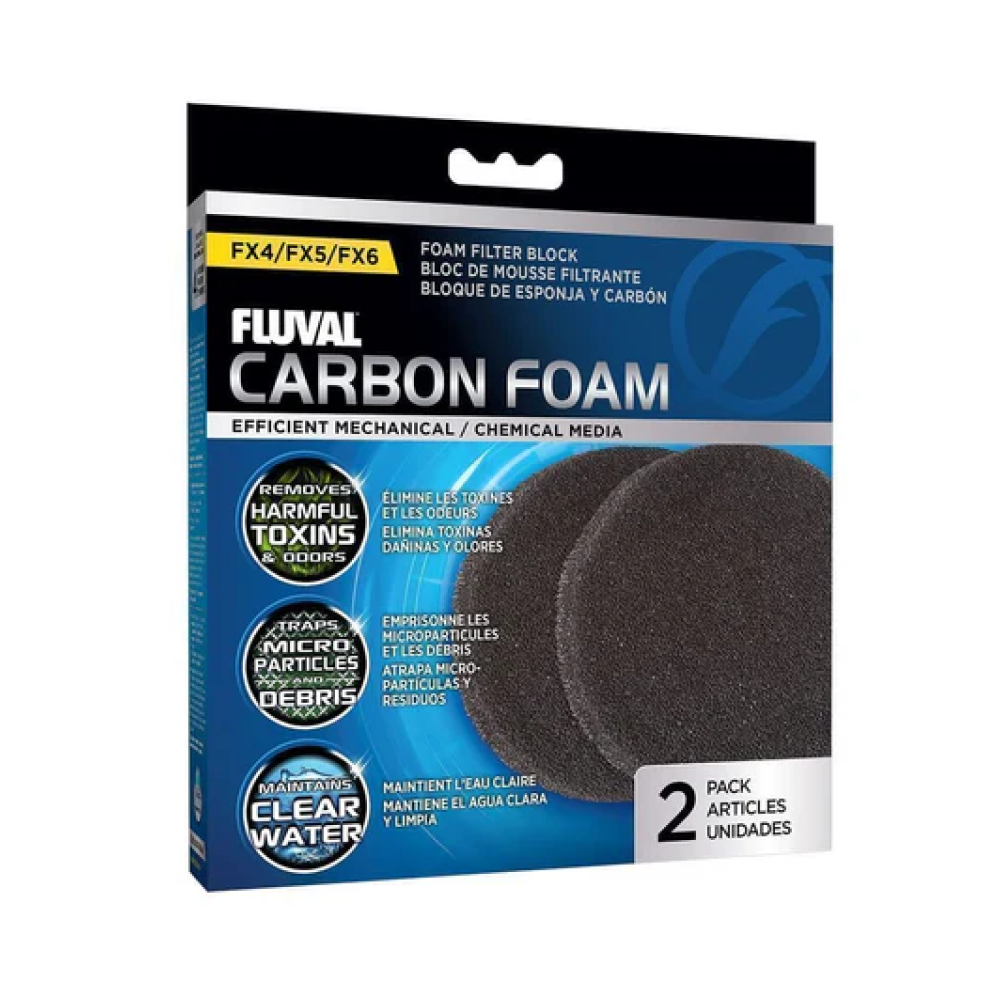 Fluval Fx4/fx5/fx6 Carbon Pads 2 Pack