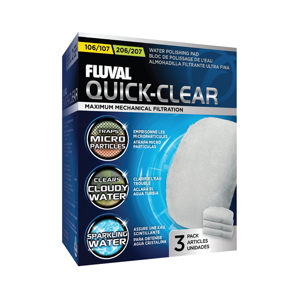 Fluval Polishing Pads Suits 106 206 107 207 3 Pack