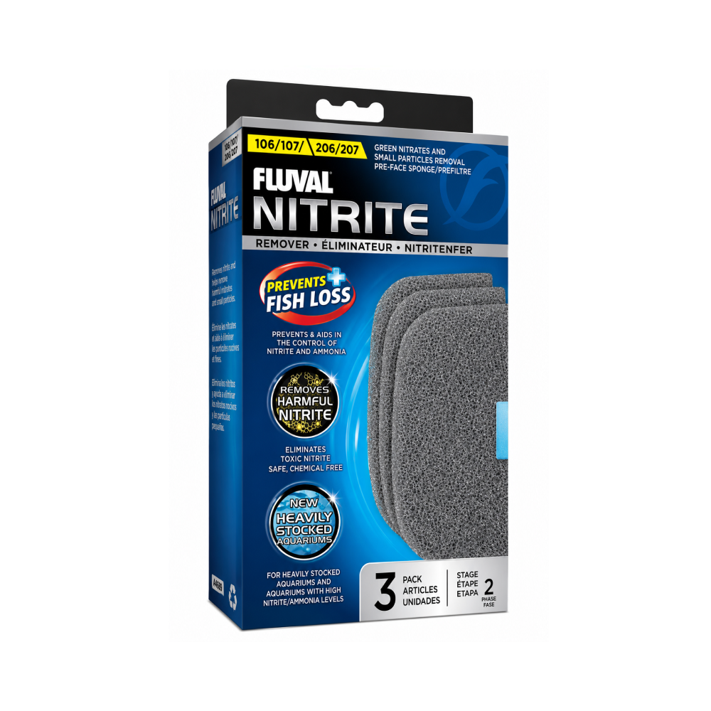 Fluval Nitrite Pads 106/107 & 206/207 – 3 Pack