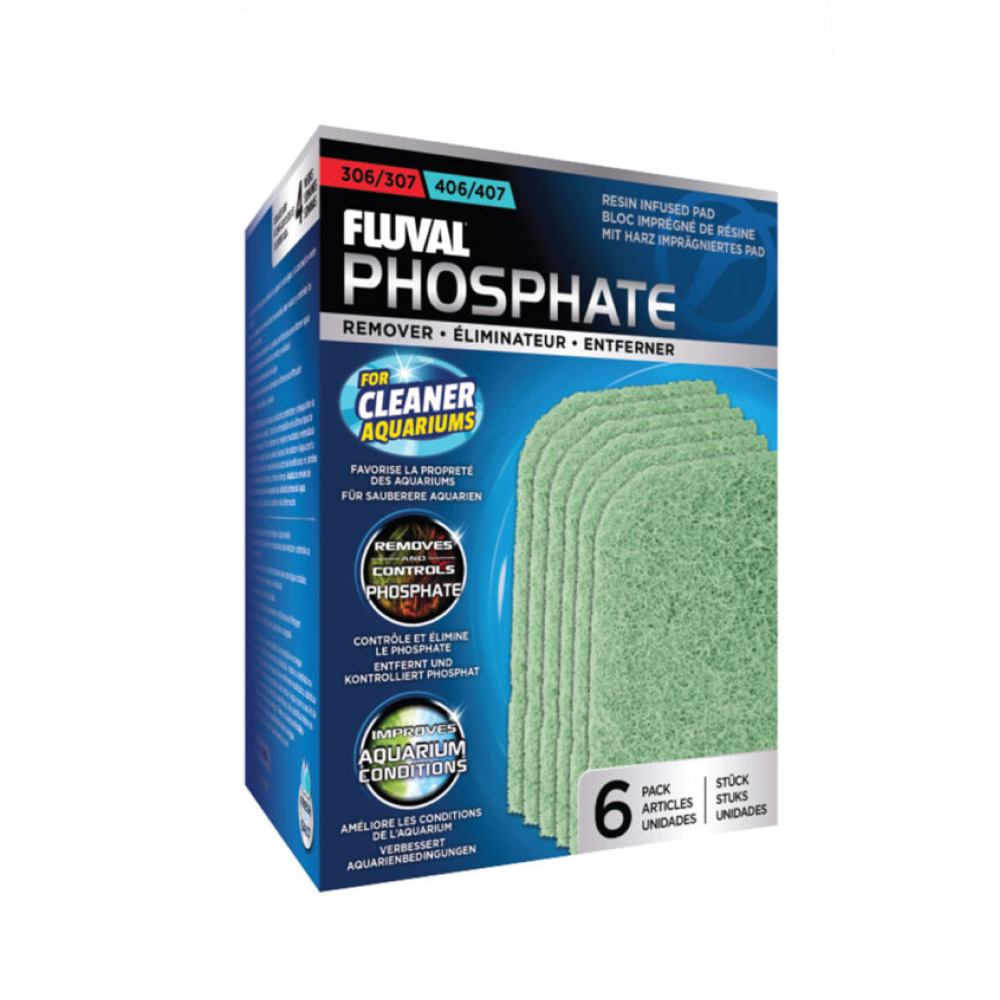 Fluval Phosphate Pads 306/307 & 406/407 – 6 Pack
