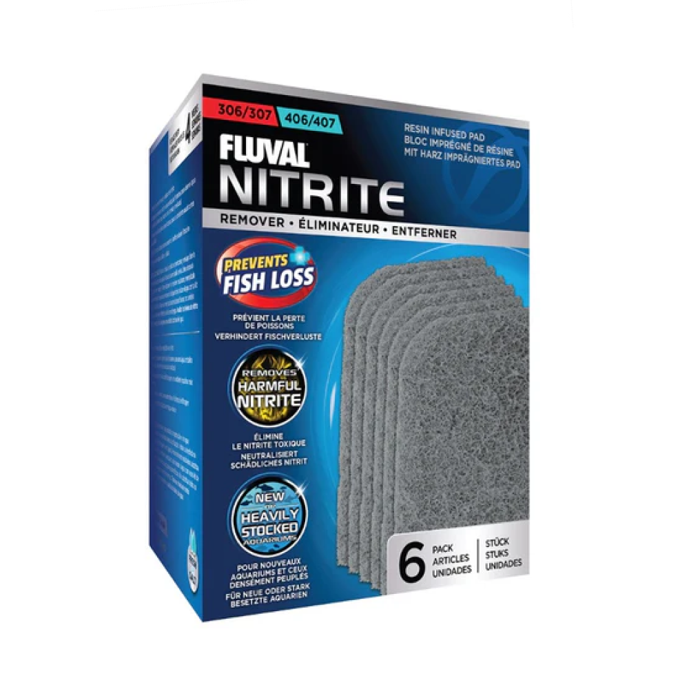 Fluval Nitrite Pads 306/307 & 406/407 – 6 Pack