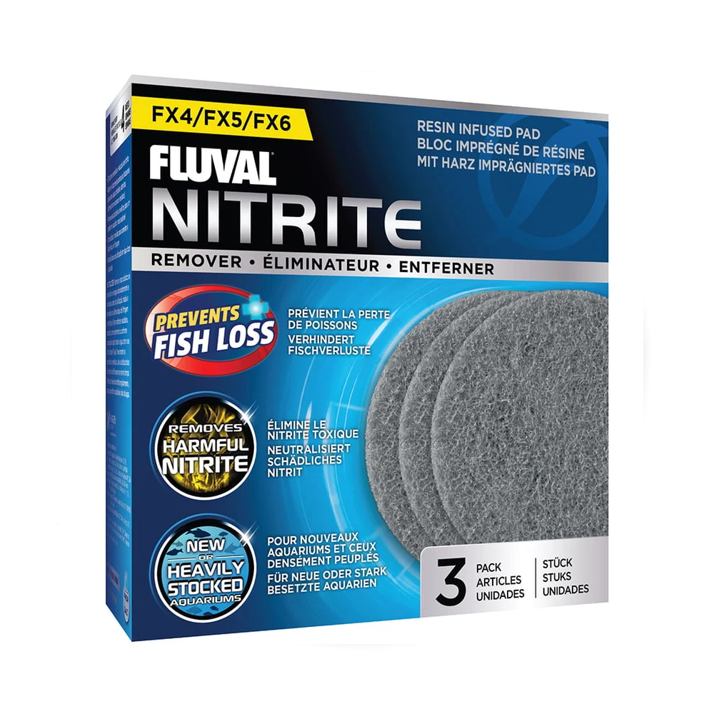 Fluval Fx4/fx5/fx6 Nitrite Pads 3 Pack