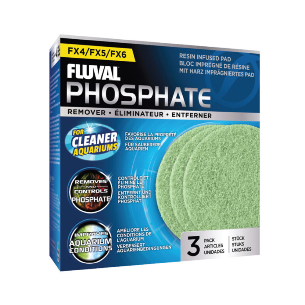 Fluval Fx4/fx6 Phosphate Pads 3 Pack