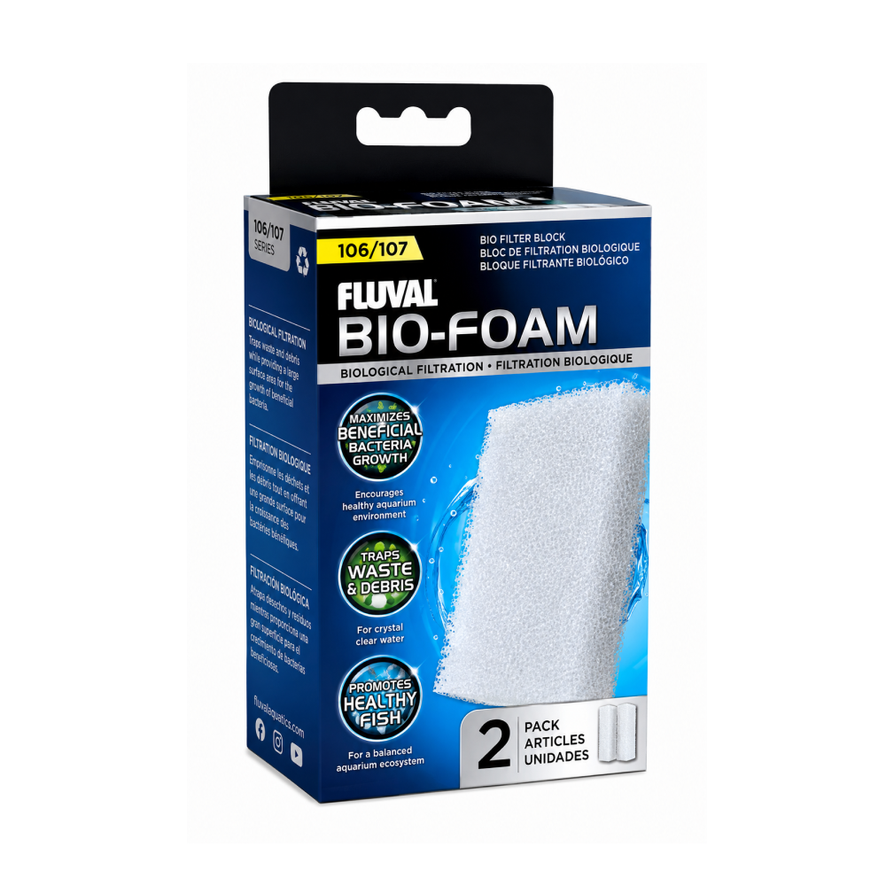 Fluval Foam 106/107 (2) Fits 04/05 Series