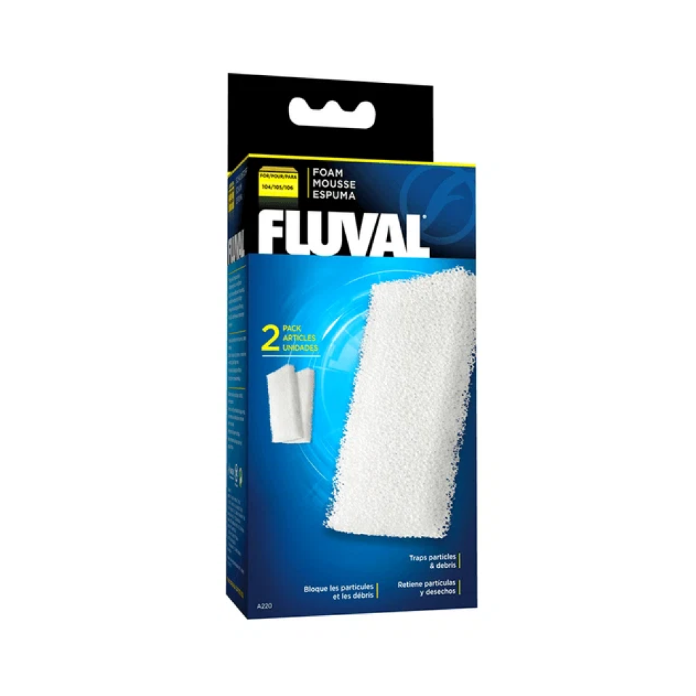 Fluval Foam 406 (2) Fits 04/05 Series